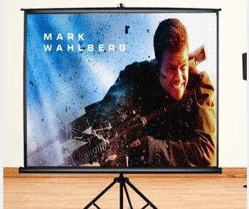 淮生72寸支架幕布4：3